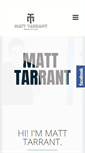 Mobile Screenshot of matt-tarrant.com